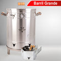 BARRIL AHUMADOR ASADOR GRANDE (45 LIBRAS CAP.)